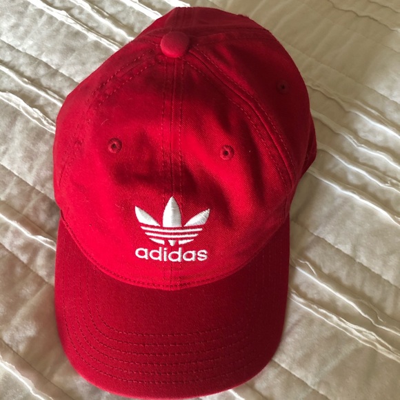 adidas Accessories - Red Adidas Hat Women